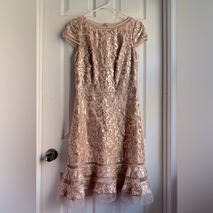 Tadashi Shoji Floral Sequin Dress